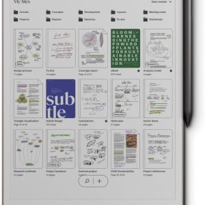 reMarkable Paper Pro Bundle – Includes 11.8” reMarkable Paper Tablet, and Marker Plus Pen with Eraser